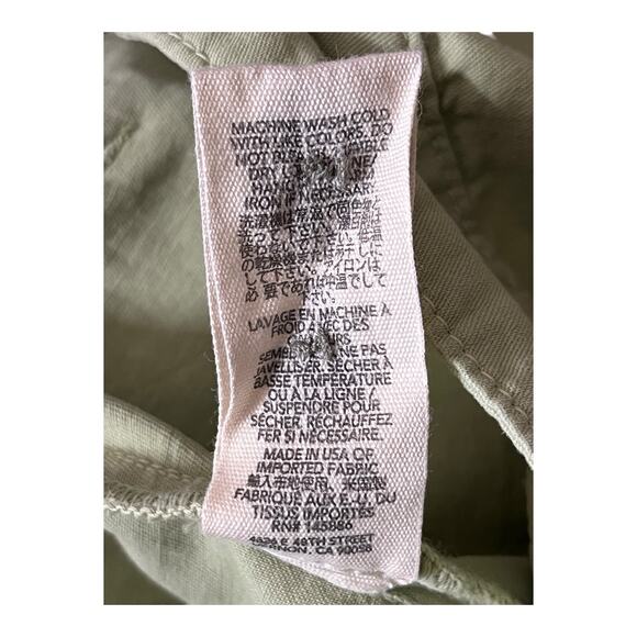 The Great. pants Voyager belted ankle green size 29 - Picture 6 of 6